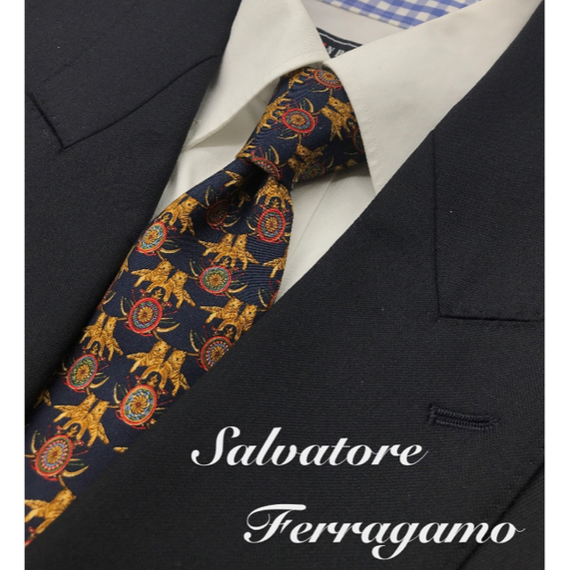 Salvatore Ferragamo(サルヴァトーレフェラガモ)のSalvatore Ferragamo サルヴァトーレフェラガモ ネクタイ メンズのファッション小物(ネクタイ)の商品写真