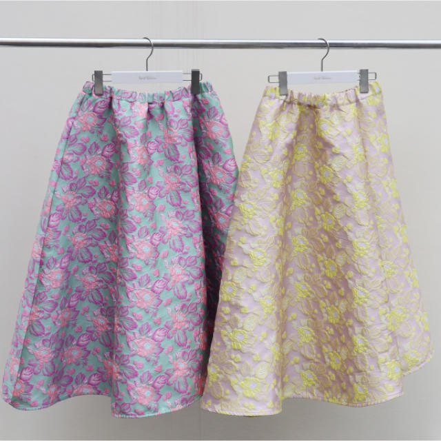 Chesty(チェスティ)のロージーモンスター big flower jacquard skirt レディースのスカート(ロングスカート)の商品写真