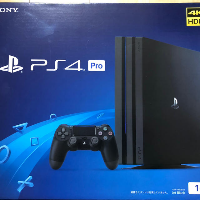 【新品未開封】PlayStation4 Pro 本体 CUH-7200BB01モノラルヘッドセット×1