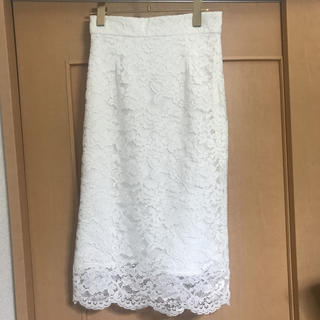 ミューズ(Mew's)のMEW'S REFINED CLOTHES レースタイトスカート(ロングスカート)