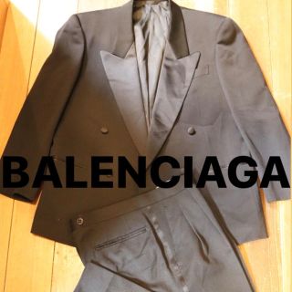 バレンシアガ(Balenciaga)のBALENCIAGA セットアップ　ダブル　黒　(セットアップ)