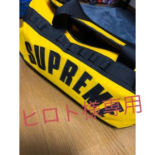 シュプリーム(Supreme)のsupreme ノースフェイス　コラボ　ダッフルバッグ(ボストンバッグ)