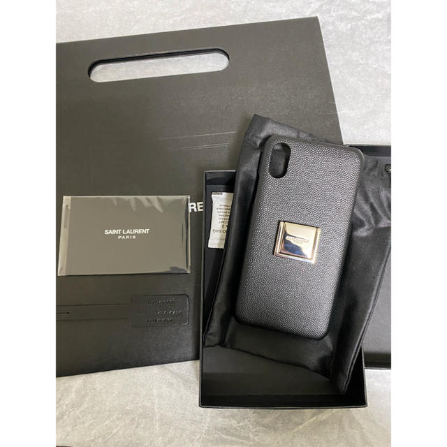 サンローラン saint laurent iPhone X xs ケース スマホ/家電/カメラ