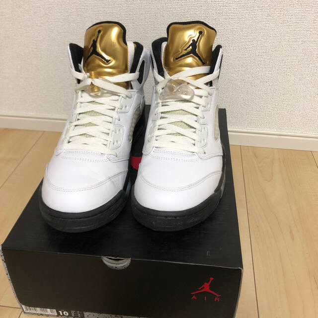 5-6回NIKE AIR JORDAN 5 オリンピック