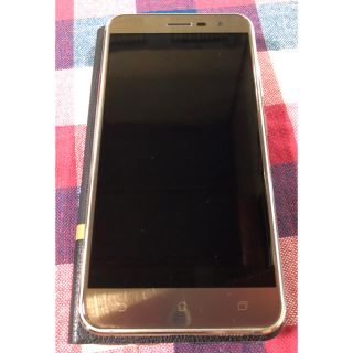 エイスース(ASUS)のzenfone3  台湾版  simフリー 美品 ゴールド(スマートフォン本体)