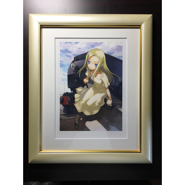 セール&特集> プリンセス プリンシパル 限定 複製原画 黒星紅白