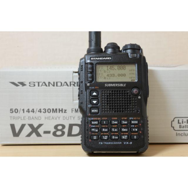 STANDARD VX-8D 50/144/430MHz　新スプリアス機　美品