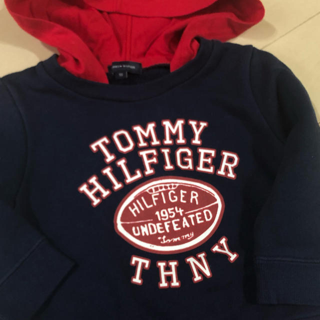 TOMMY HILFIGER(トミーヒルフィガー)の☆TOMMY HILFIGER☆チアガール風ミニワンピ☆90 キッズ/ベビー/マタニティのキッズ服女の子用(90cm~)(ワンピース)の商品写真