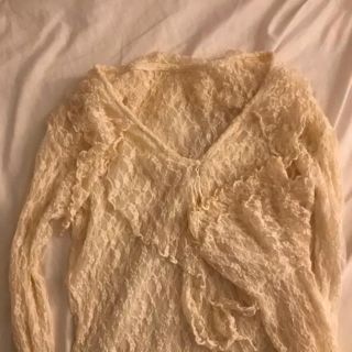 エディットフォールル(EDIT.FOR LULU)のvintage fril lace tops(シャツ/ブラウス(長袖/七分))