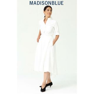 マディソンブルー(MADISONBLUE)の新品【MADISONBLUE 】コットン ハイウエストタックボリュームスカート(ロングスカート)