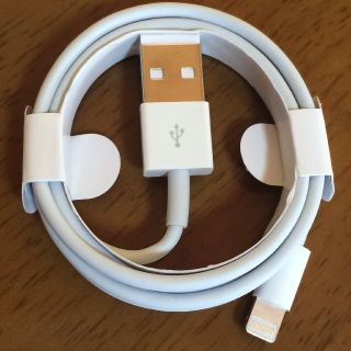 アップル(Apple)のiPhone充電ケーブル　Lightningcable(バッテリー/充電器)