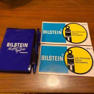 BILSTEIN ステッカーとメモ帳のセット(その他)