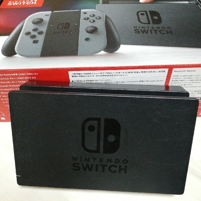 Nintendo Switch JOY-CON グレー 本体  HAC-S-KA