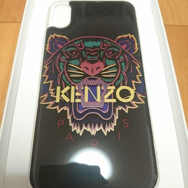 KENZO(ケンゾー)の★新品 【KENZO】iPhoneXS/XケースBK マルチタイガー スマホ/家電/カメラのスマホアクセサリー(iPhoneケース)の商品写真
