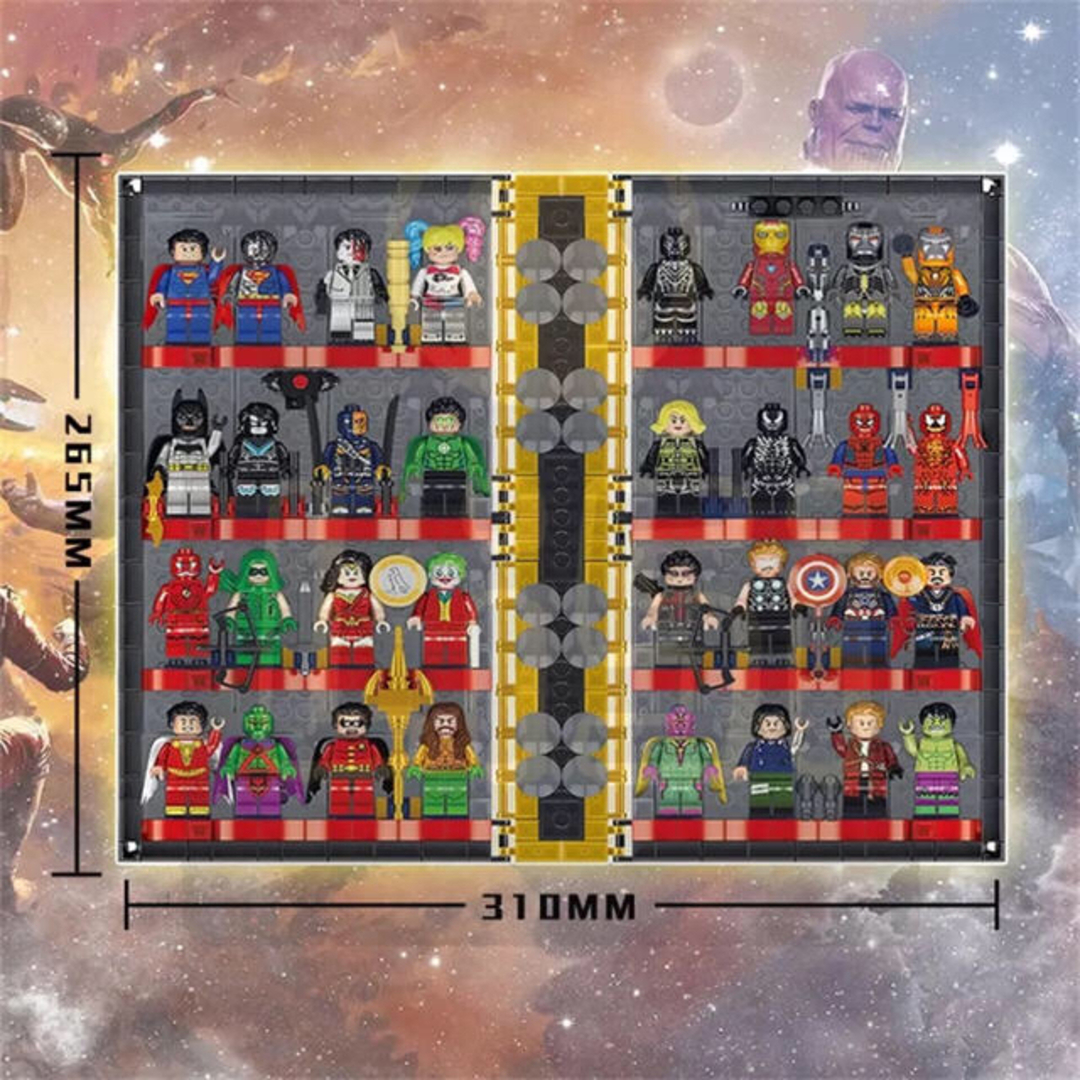 レゴ互換品 スーパーヒーローズ ジャスティスリーグ チェス ミニフィグ32体