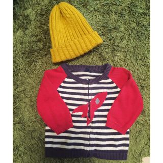 ベビーギャップ(babyGAP)のGAP☺︎★切り替えボーダーセーター★(ニット)