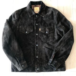 スタンダードカリフォルニア(STANDARD CALIFORNIA)のとしひこ様専用スタカリ☆Suede Trucker Jacket(レザージャケット)