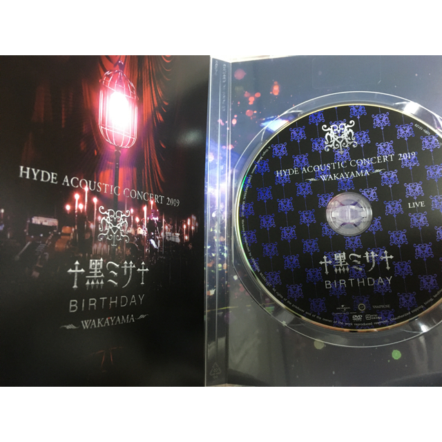 2/9限定値下【DVD】HYDE 2019 黒ミサ BIRTHDAY 通常盤
