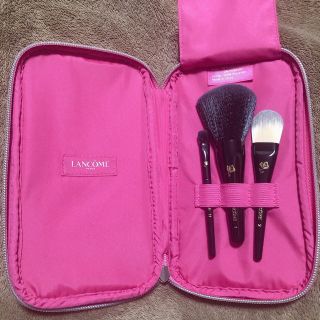 ランコム(LANCOME)の【新品未使用】ランコム ミニメイクブラシセット(チーク/フェイスブラシ)