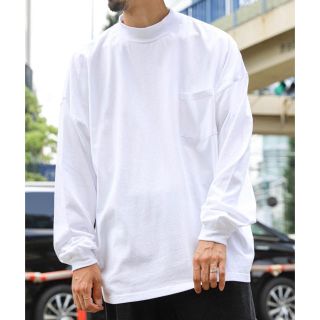 フリークスストア(FREAK'S STORE)のWEB限定  フリークスストア　ビッグシルエット モックネック ロンT(Tシャツ/カットソー(七分/長袖))