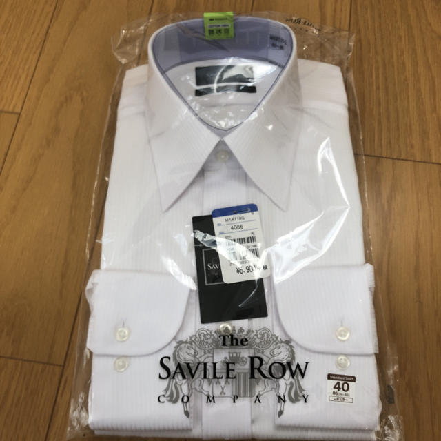 Savile Row(セヴィルロウ)の新品　未開封　ノンアイロン  ワイシャツ メンズのトップス(シャツ)の商品写真