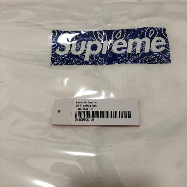 Supreme(シュプリーム)のSupreme Bandana Box Logo Tee メンズのトップス(Tシャツ/カットソー(半袖/袖なし))の商品写真