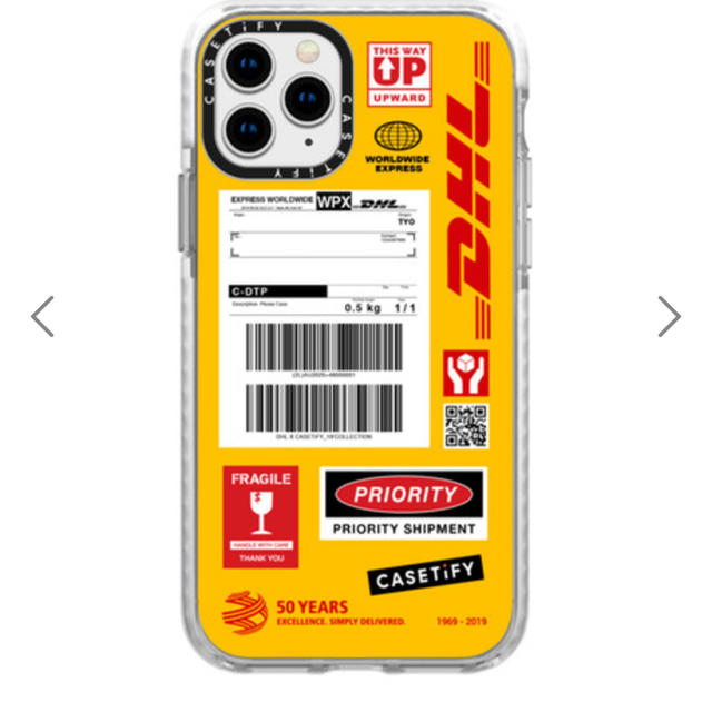 Apple(アップル)の11Pro Shipping Label【Yellow / F】 スマホ/家電/カメラのスマホアクセサリー(iPhoneケース)の商品写真