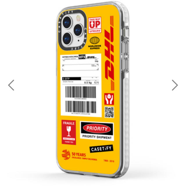 Apple(アップル)の11Pro Shipping Label【Yellow / F】 スマホ/家電/カメラのスマホアクセサリー(iPhoneケース)の商品写真