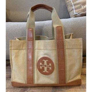 トリーバーチ(Tory Burch)のトリーバーチ 大きめキャンパストートバッグ(トートバッグ)