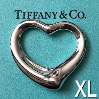 【箱付き極美品】Tiffany　ティファニー　オープンハート　XL ネックレス