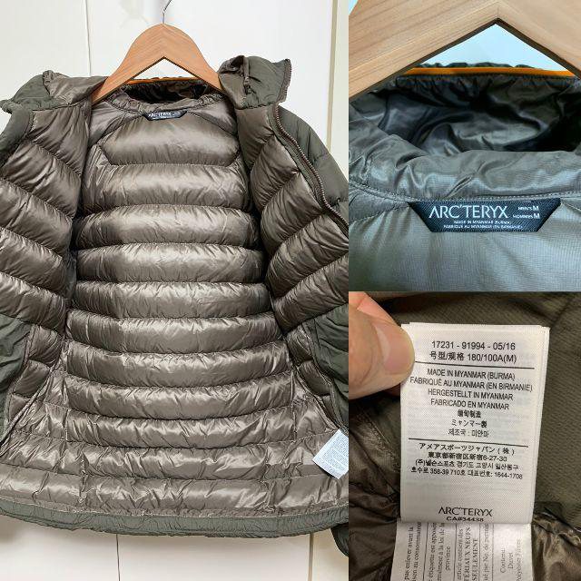 ARC'TERYX Thorium AR HOODY sizeM アークテリクス