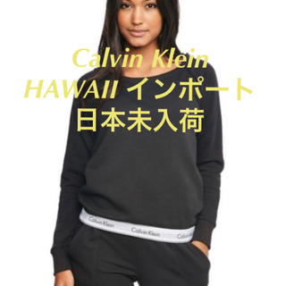 カルバンクライン(Calvin Klein)の日本未入荷 Calvin Klein カルバンクライン 人気トレーナー M 黒(トレーナー/スウェット)
