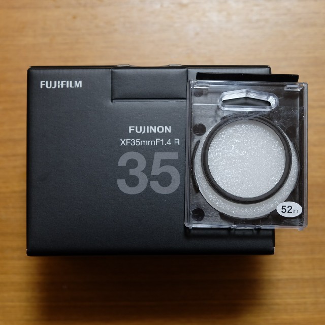 FUJIFILM XF35mm F1.4 新品未使用品 Zetaフィルター付