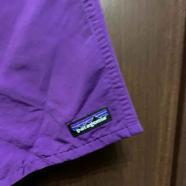 patagonia(パタゴニア)の超希少！バギーズショーツ  7インチ　パープル　紫 メンズのパンツ(ショートパンツ)の商品写真