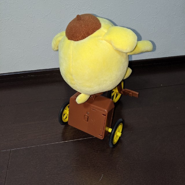 ポムポムプリン 動く! 自転車 ぬいぐるみ サンリオの通販 by ポムポムプリン 動く! 自転車 ぬいぐるみ サンリオの通販 by