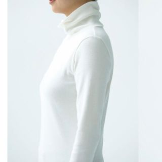 ムジルシリョウヒン(MUJI (無印良品))の無印良品　タートルネックTシャツ(Tシャツ(長袖/七分))