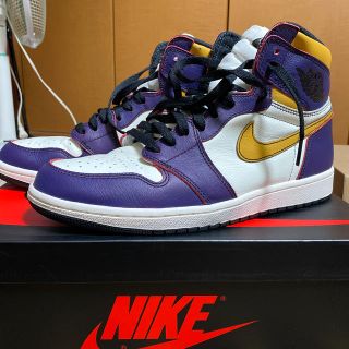 ナイキ(NIKE)のAIR JORDAN 1 Lakers 28cm beliber様(スニーカー)