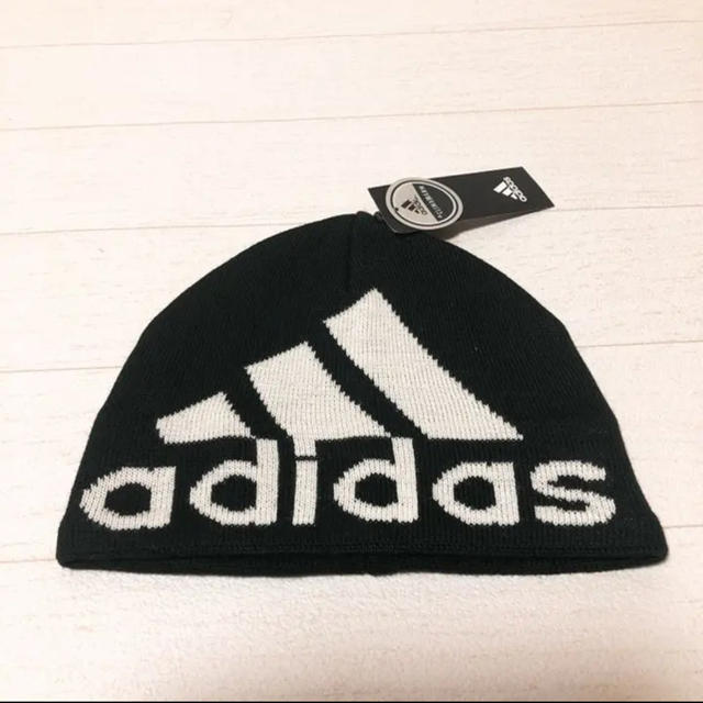 adidas(アディダス)の☘K2☘新品 adidas ニット帽 ニットキャップ レディースの帽子(ニット帽/ビーニー)の商品写真