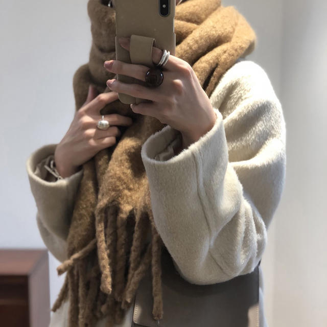 TODAYFUL(トゥデイフル)のTODAYFUL Volum Knit Muffler レディースのファッション小物(マフラー/ショール)の商品写真