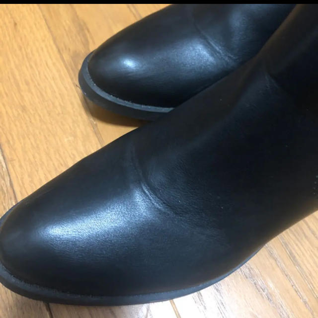 LOWRYS FARM(ローリーズファーム)の値下げ！ショートブーツ サイドゴアブーツ　黒 レディースの靴/シューズ(ブーツ)の商品写真