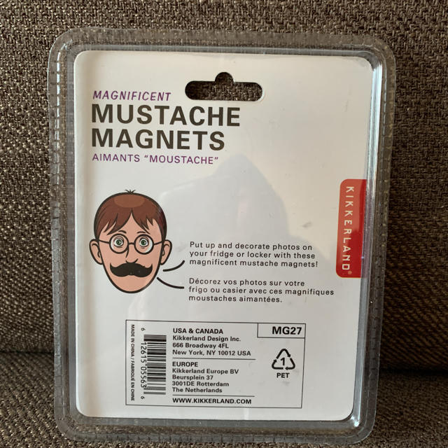 マスタッシュマグネット　mustache magnets 髭 エンタメ/ホビーのおもちゃ/ぬいぐるみ(その他)の商品写真