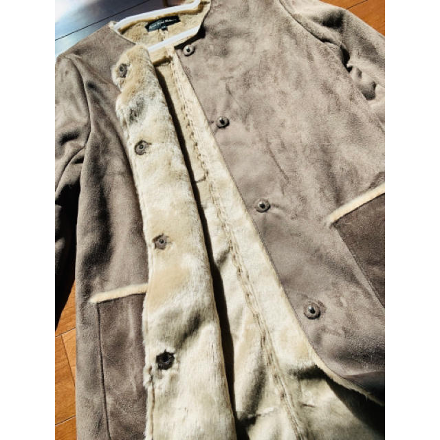 UNITED ARROWS green label relaxing(ユナイテッドアローズグリーンレーベルリラクシング)のgreen label relaxing♡ノーカラーコート レディースのジャケット/アウター(ロングコート)の商品写真