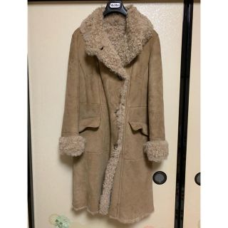 【11月末迄の出品】Max Mara  ムートンコート