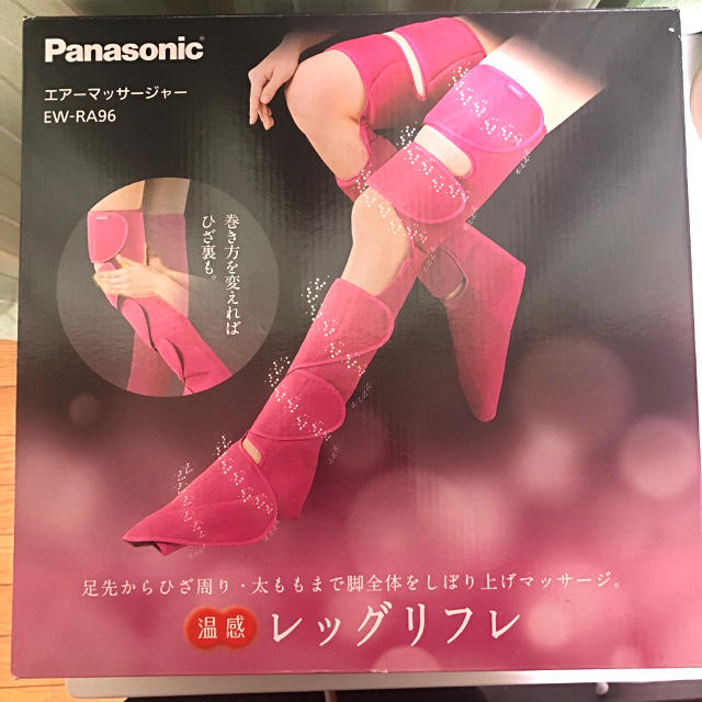 Panasonic(パナソニック)の【美品】パナソニック レッグリフレ エアーマッサージャー スマホ/家電/カメラの美容/健康(マッサージ機)の商品写真