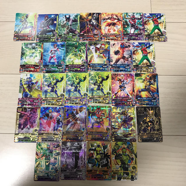 仮面ライダーバトル ガンバライド - ガンバライジングカード 29枚の