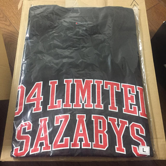 04 limited sazabys champion tシャツ　チャンピオン