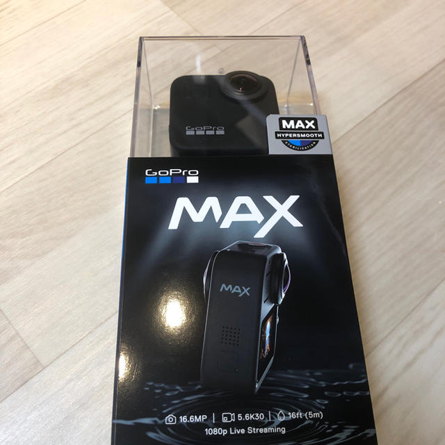 GoPro MAX 新品　保証書つき