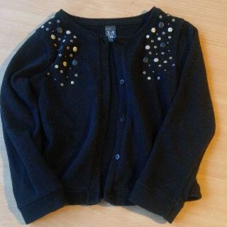 ザラキッズ(ZARA KIDS)のザラ　キッズ　　デザインカーディガン　104㎝(カーディガン)