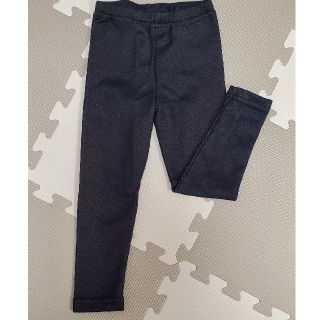 ニシマツヤ(西松屋)の〈新品〉デニム風 ストレッチ 裏起毛 スパッツ パンツ 95とパジャマ(パンツ/スパッツ)