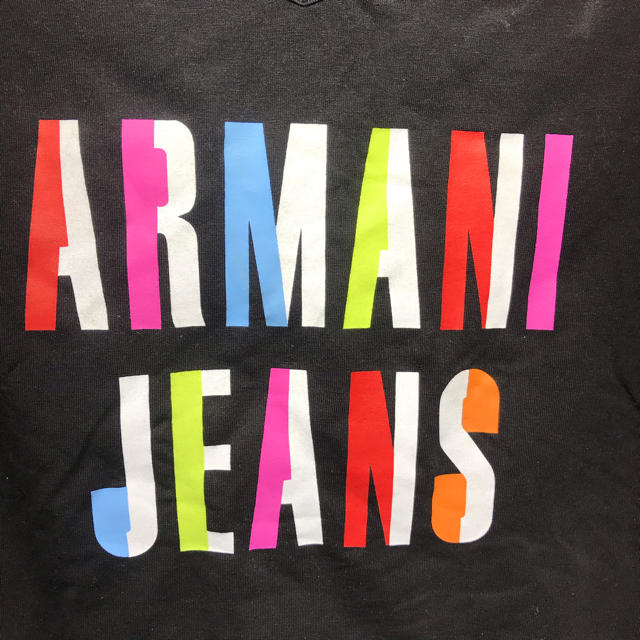 ARMANI JEANS(アルマーニジーンズ)の【新品未使用】ARMANI JEANS アルマーニ ジーンズ Tシャツ 6 レディースのトップス(Tシャツ(半袖/袖なし))の商品写真